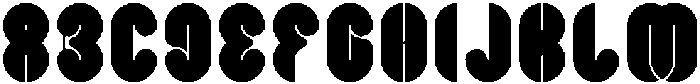 Blowing Bubble otf (400) Font UPPERCASE