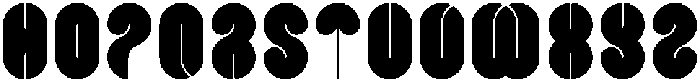 Blowing Bubble otf (400) Font UPPERCASE