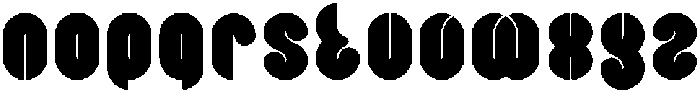 Blowing Bubble otf (400) Font LOWERCASE