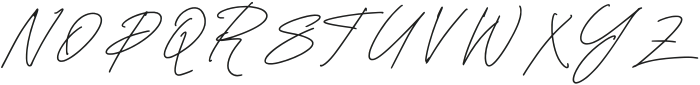 Blowing Signature Regular otf (400) Font UPPERCASE