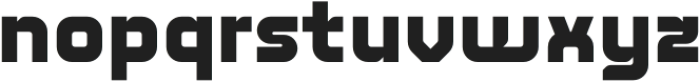 Bloxter Sans Condensed Bold otf (700) Font LOWERCASE