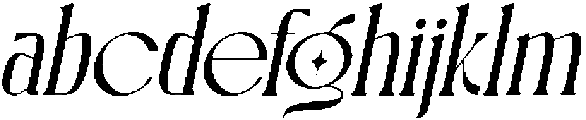 Blue Cosmic Italic otf (400) FONT