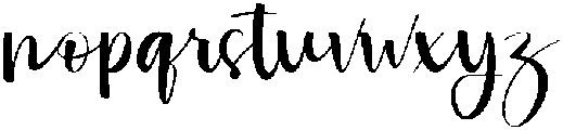 Blue Eyes Regular otf (400) Font LOWERCASE