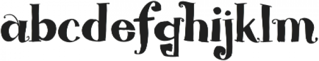 Blue Goblet Serif Regular otf (400) Font LOWERCASE