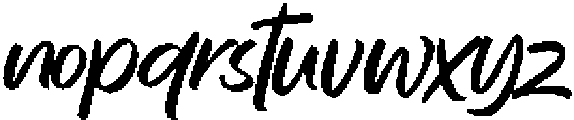 Blue Harmony Regular otf (400) Font LOWERCASE