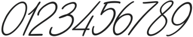 Blue Signature Bold Italic otf (700) Font OTHER CHARS