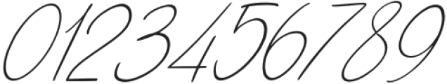 Blue Signature Italic otf (400) Font OTHER CHARS