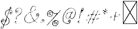 BlueButterfly Regular otf (400) Font OTHER CHARS