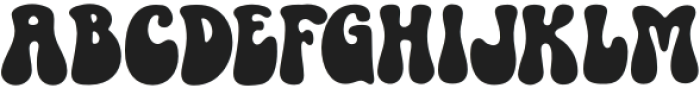 BlueSugarGroovy otf (400) Font UPPERCASE