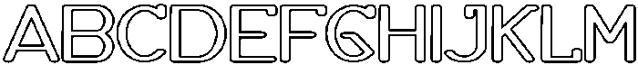 Bluebell Cottage Regular otf (400) Font UPPERCASE