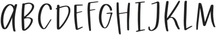 Bluebell Dreams Regular otf (400) Font UPPERCASE