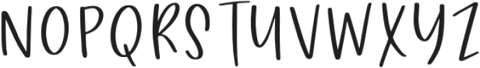 Bluebell Dreams Regular otf (400) Font UPPERCASE