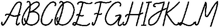 Blueberry Regular otf (400) Font UPPERCASE