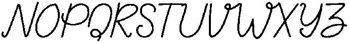 Blueberry Regular otf (400) Font UPPERCASE