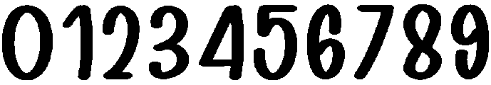 Blueberry Regular otf (400) Font OTHER CHARS