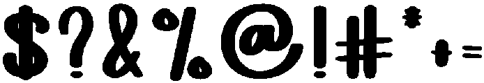 Blueberry Regular otf (400) Font OTHER CHARS