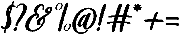 Blueberry Regular otf (400) Font OTHER CHARS