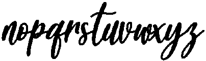 Blueberry Regular ttf (400) Font LOWERCASE