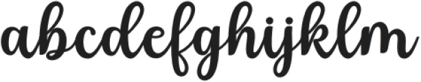 Bluebird Alishanty Bold Regular otf (700) Font LOWERCASE