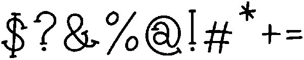 Bluebird Regular otf (400) Font OTHER CHARS