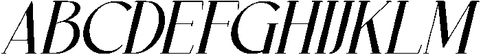 Bluerich Italic otf (400) Font