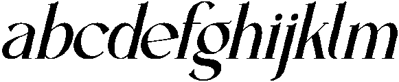 Bluerich Italic otf (400) FONT