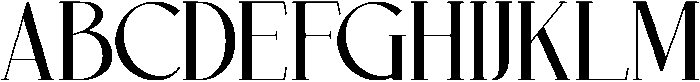 Bluerich otf (400) Font UPPERCASE