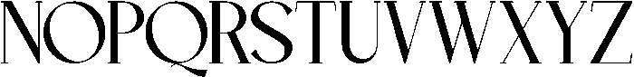 Bluerich otf (400) Font UPPERCASE