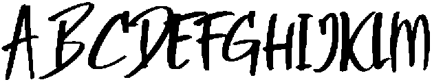 Blues Derlons otf (400) Font UPPERCASE