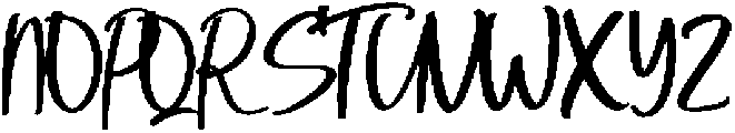 Blues Derlons otf (400) Font UPPERCASE