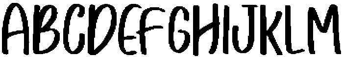 Bluetafy Regular otf (400) Font UPPERCASE