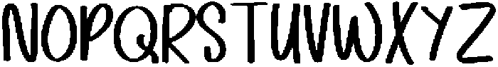 Bluetafy Regular otf (400) Font UPPERCASE