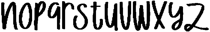 Bluetafy Regular otf (400) Font LOWERCASE