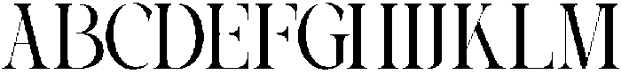 Bluewave-Thin otf (100) Font UPPERCASE