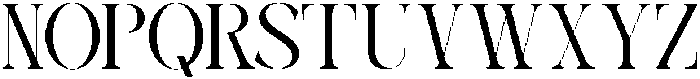 Bluewave-Thin otf (100) Font UPPERCASE