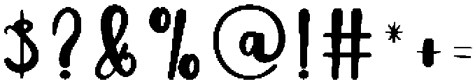 Bluey Regular otf (400) Font OTHER CHARS