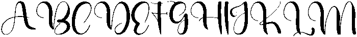 Bluey Regular otf (400) Font UPPERCASE