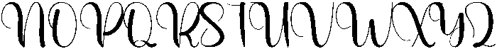 Bluey Regular otf (400) Font UPPERCASE