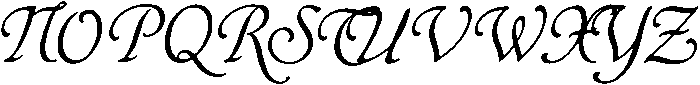 Blumenlied Regular otf (400) Font UPPERCASE