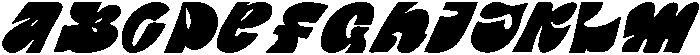 Blump Script Regular otf (700) Font UPPERCASE
