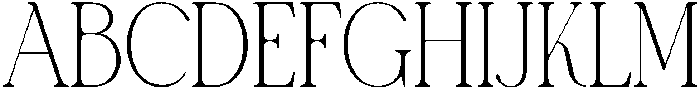 Blunder Regular otf (400) Font UPPERCASE