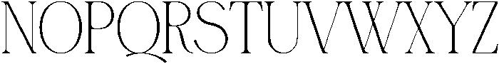 Blunder Regular otf (400) Font UPPERCASE