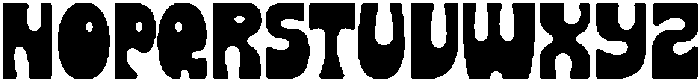 Blurpie Regular ttf (400) Font UPPERCASE