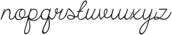 Bluselle-Regular otf (400) Font LOWERCASE