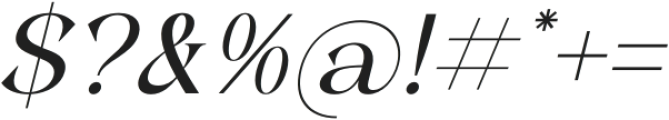 Blush Honey Italic otf (400) Font OTHER CHARS