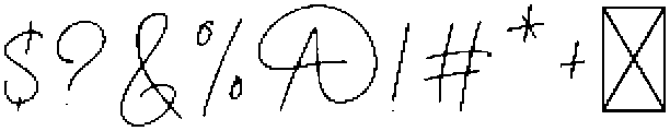 Blush Honeysuckle Script otf (400) Font OTHER CHARS