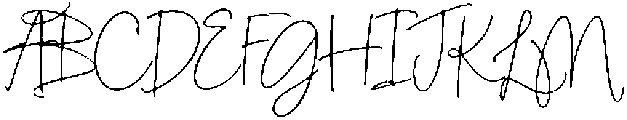 Blush Honeysuckle Script otf (400) Font UPPERCASE