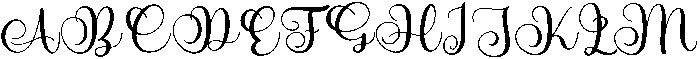 BlushCharm-Regular otf (400) Font UPPERCASE