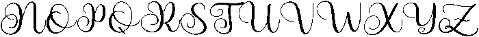 BlushCharm-Regular otf (400) Font UPPERCASE