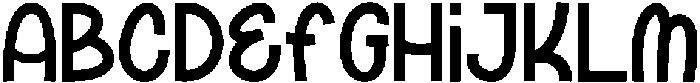 Blushdream Regular otf (400) Font UPPERCASE